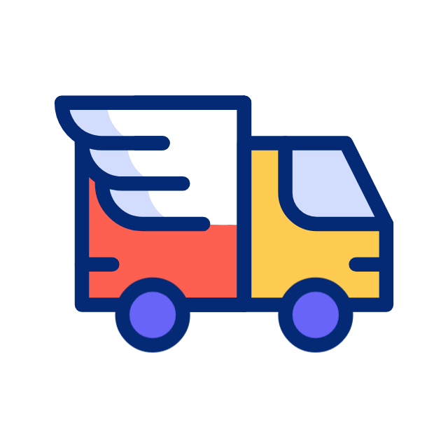 Delivery truck animation